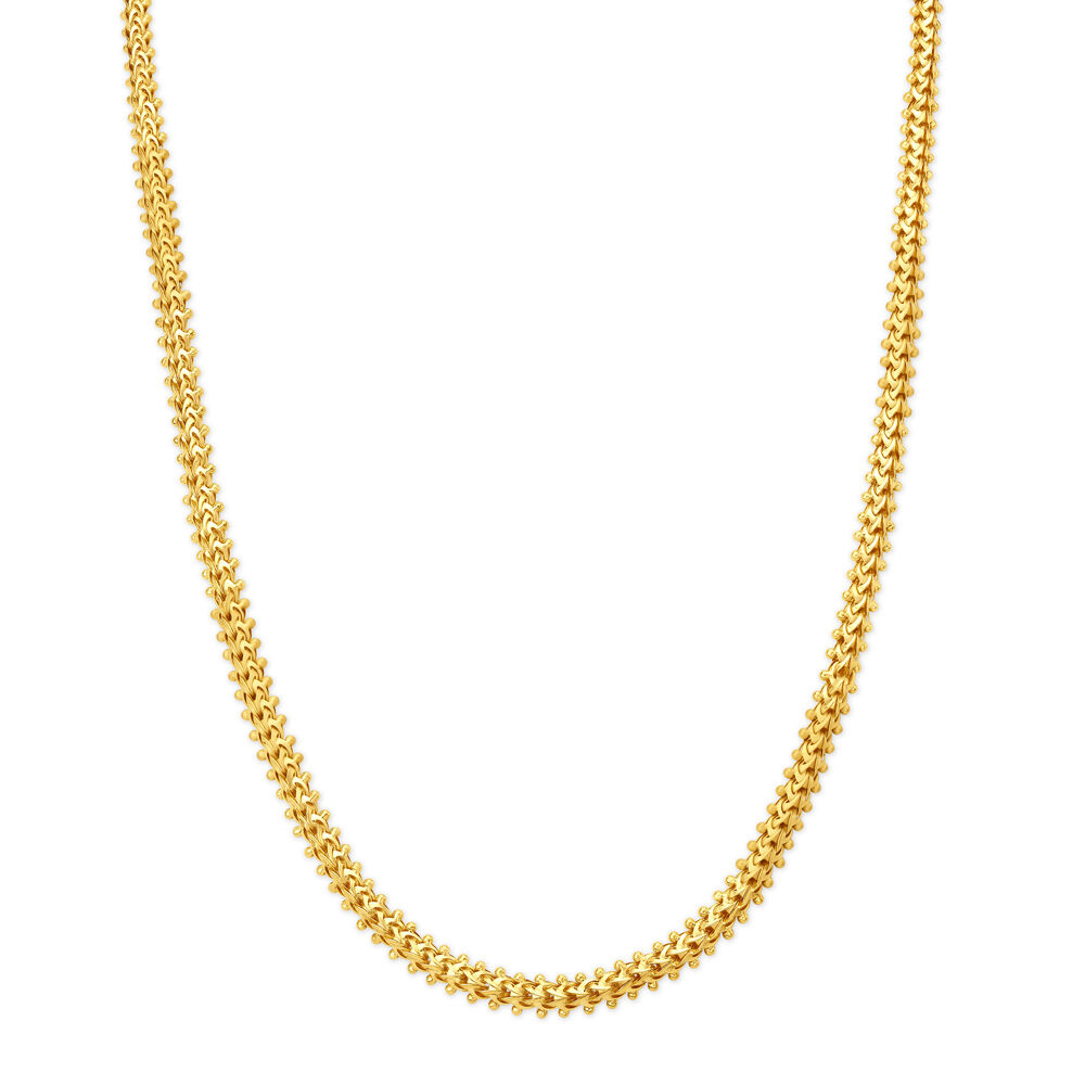 Buy Stunning Contemporary Gold Chain at Best Price Tanishq US