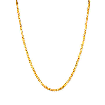 Handmade Hearts Gold Chain