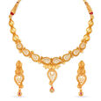 Opulent Gold Necklace Set,,hi-res 