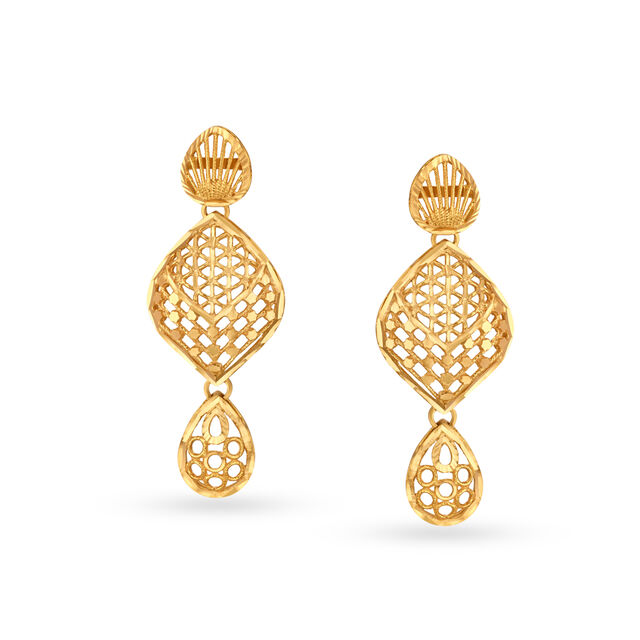 Hypnotic Gold Necklace Set,,hi-res