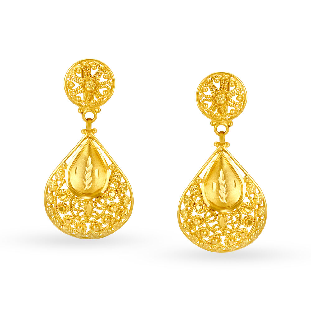 Tanishq gold ear ring price discount