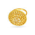 Classic Carved Gold Ring,,hi-res 2
