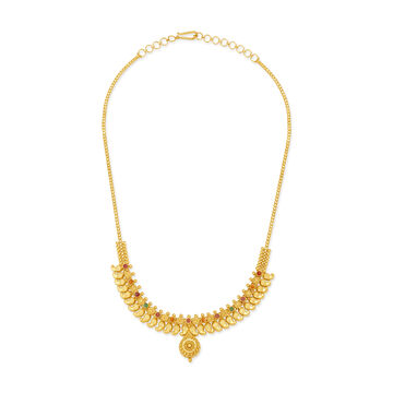 Gleaming Gold Necklace