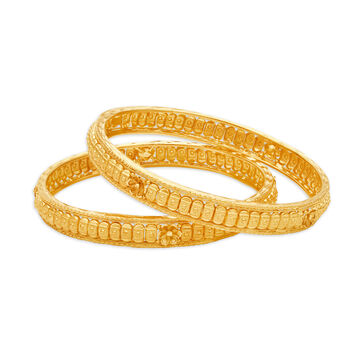 Lustrous Gold Bangles