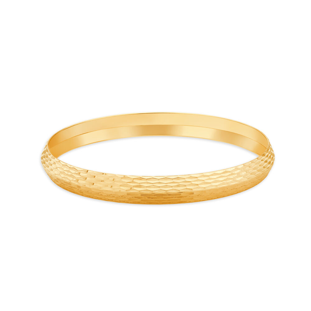 Buy Stunning Gold Kada for Men at Best Price Tanishq UAE