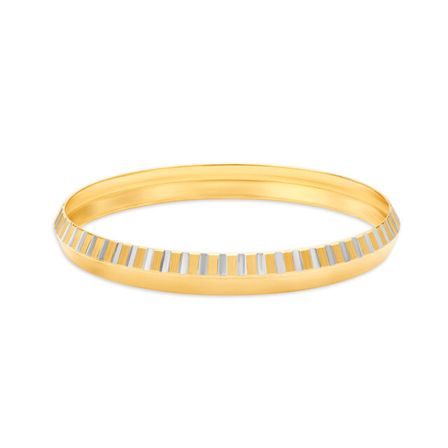 Glamorous Gold Kada for Men 
