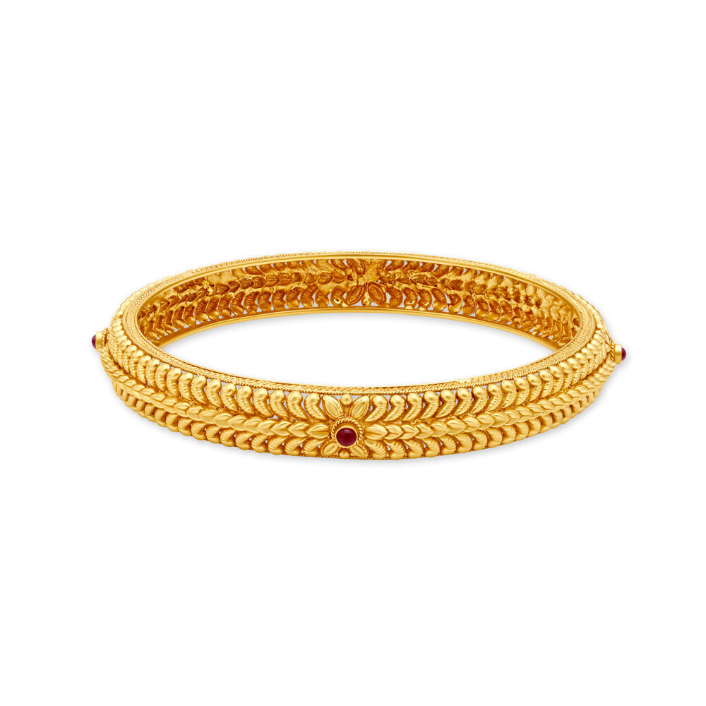 City gold bangles design store