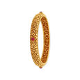 Resplendent Antique Gold Bangle 3