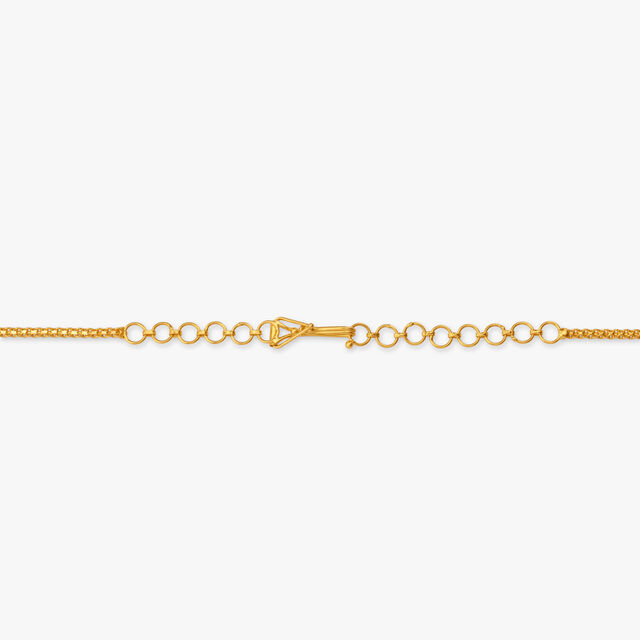 Dazzling 22 Karat Yellow Gold Beaded Frame Necklace And Earrings Set,,hi-res