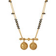 Pink Enamel Vati Mangalsutra 4
