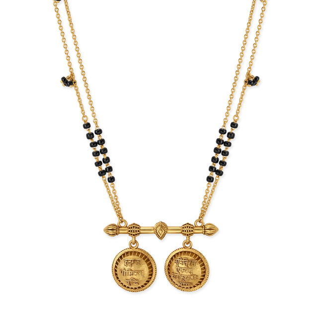Floral Vati Mangalsutra 4