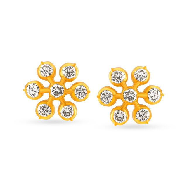 Starstruck Diamond 7 Stone Stud Earrings,,hi-res 
