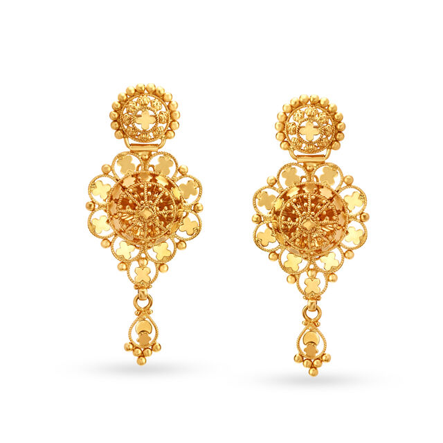 Dazzling Gold Necklace Set for the Gujarati Bride