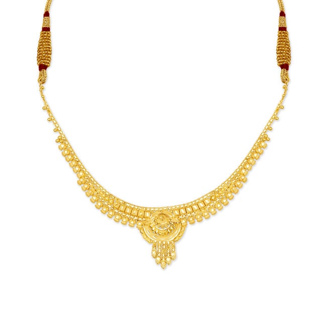 Captivating Gold Necklace Set 2