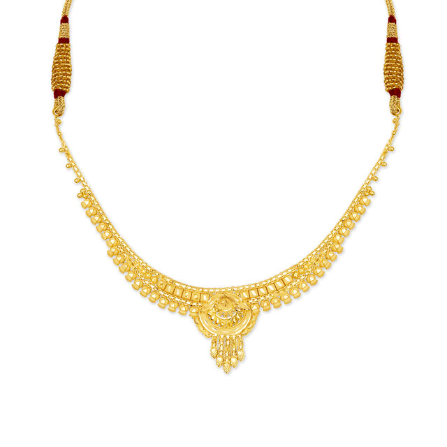Royal Charm Gold Necklace Set