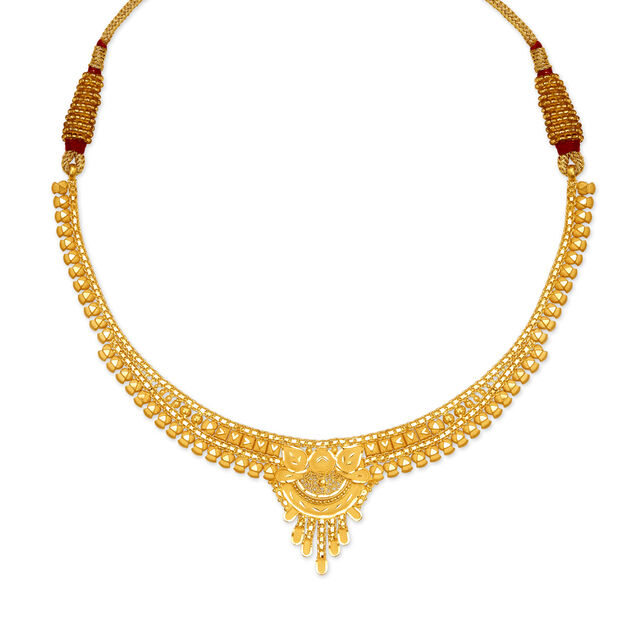 Enamouring Gold Necklace Set,,hi-res 2