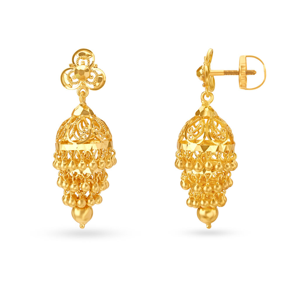 Buy Graceful Traditional Jhumkas at Best Price Tanishq US