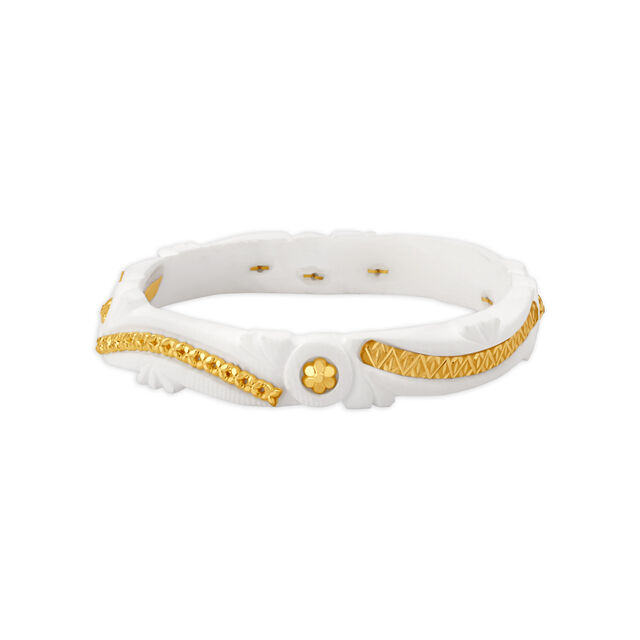 Graceful Gold Bangle,,hi-res 2