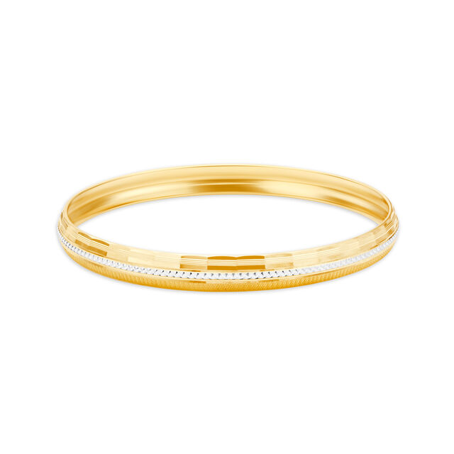 Brilliant Gold Bangle 