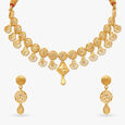 Traditional Temple Gold Necklace 