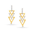 Mesmerizing Gold Drop Earrings,,hi-res 