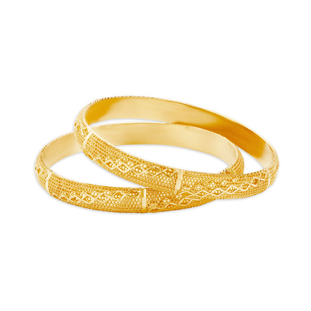 Eclectic Gold Bangle,,hi-res 