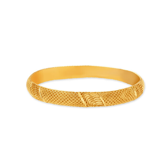Opulent Gold Bangle,,hi-res 2