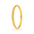 Textured Gold Kada For Men 2