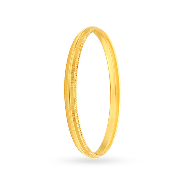 Classy Gold Kada For Men,,hi-res 2
