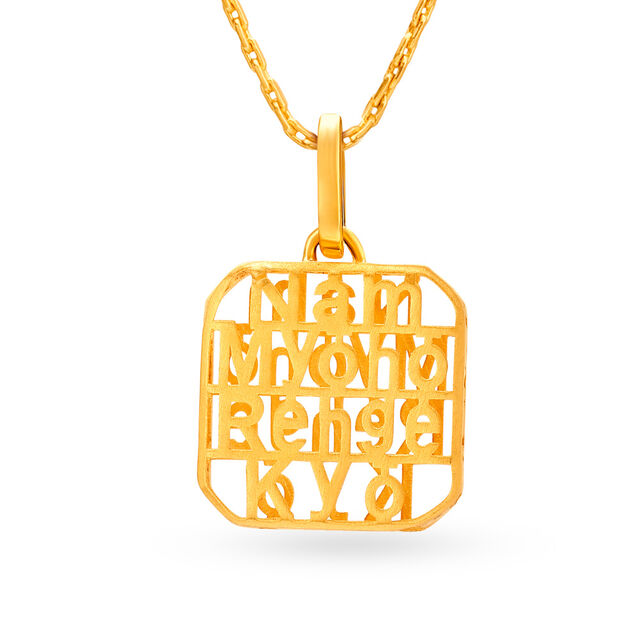Charming Namyaho Prayer Pendant 2