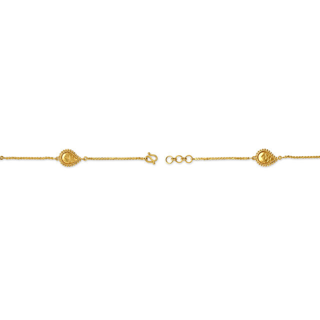 Charming Traditional Gold Bracelet,,hi-res 2