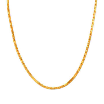 Gleaming Braided Style Chain