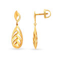 Contemporary v Glamorous Gold Teardrop Drop Earrings,,hi-res 2