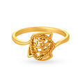 Artistic 22 Karat Yellow Gold Triangular Ring,,hi-res 2