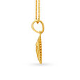 Devine Dainty Lord Ganesha Inspired Gold Pendant,,hi-res 2