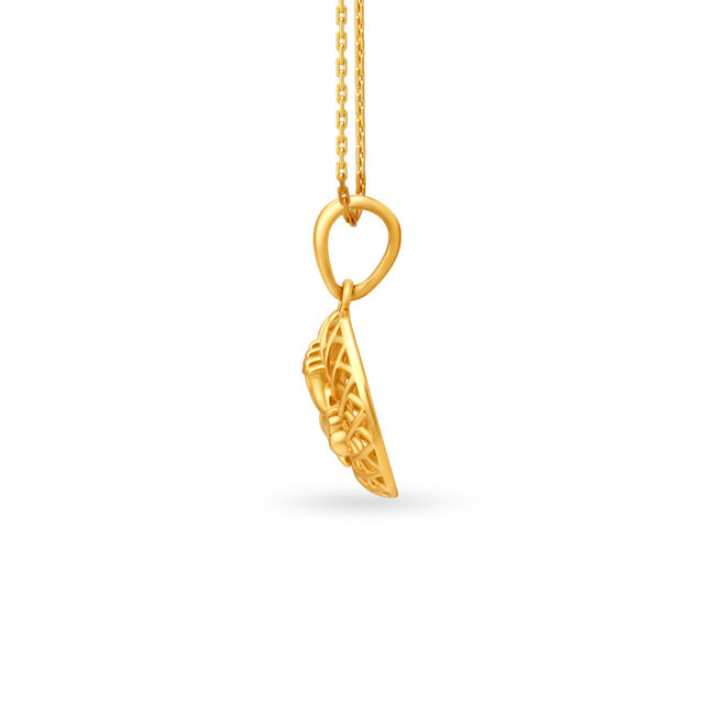 Jai Ganesh Gold Pendant 2