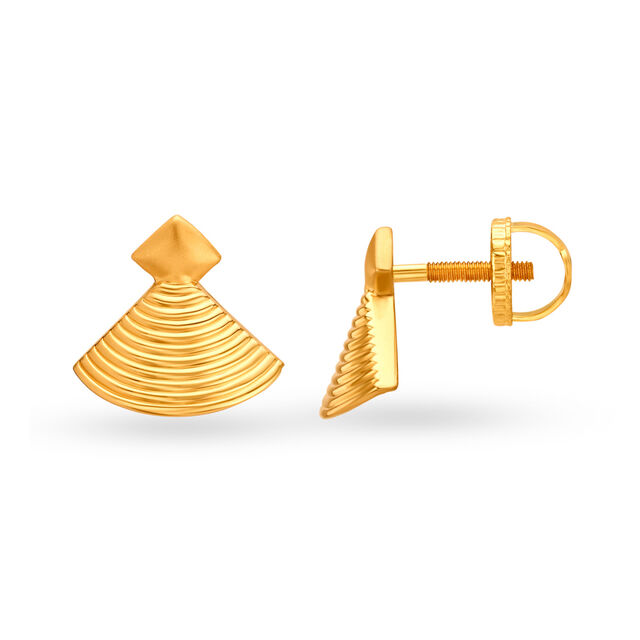 Suave Fancy Seashell Stud Earrings 2