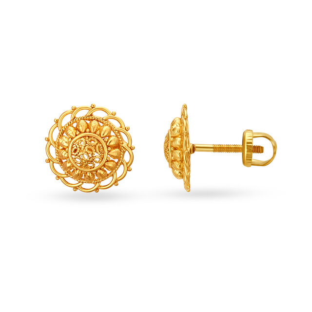 Enchanting Traditional Stud Earrings 2