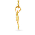 Stunning Gold Pendant and Earrings Set,,hi-res 3