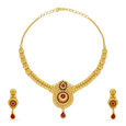 Classic Gold Necklace Set 