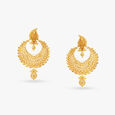 Modern Sparkle Drop Earrings 