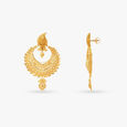 Modern Sparkle Drop Earrings 2
