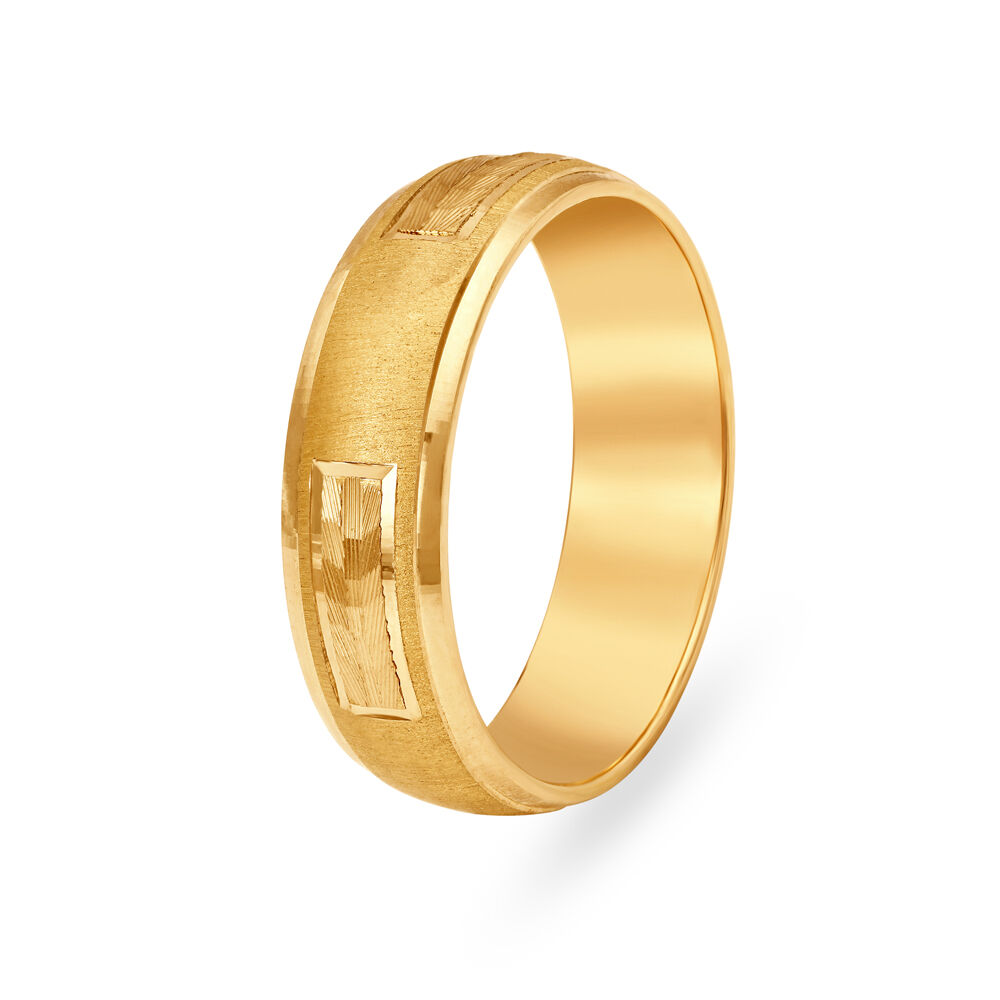 Buy Eclectic 22 Karat Yellow Gold Finger Ring at Best Price Tanishq US