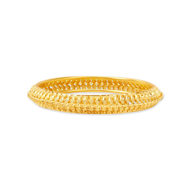 Ornate Beauty Gold Bangles