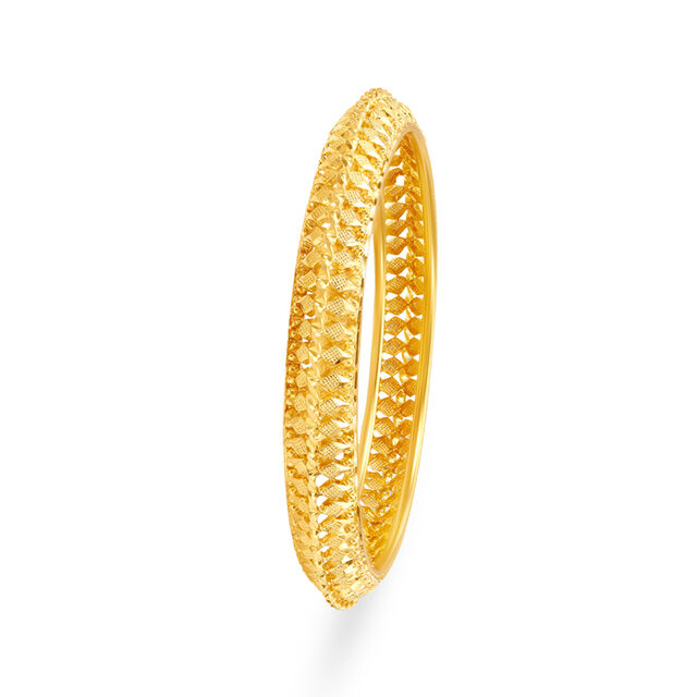 Ornate Beauty Gold Bangles