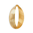 Multi-Band Gold Bangle 2