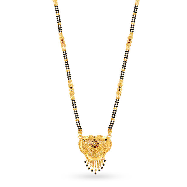 Majestic Mangalsutra with Enamel 2