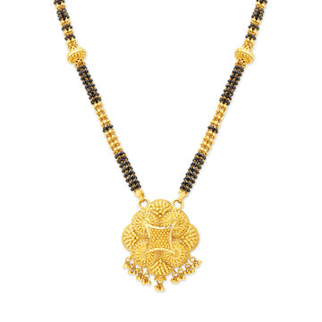 Elaborate Floral Mangalsutra