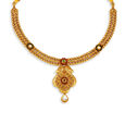 Grand Filigree Gold Necklace Set with Stones,,hi-res 2
