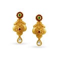 Grand Filigree Gold Necklace Set with Stones,,hi-res 3